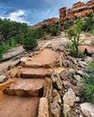 Hiking Colorado National Monument near Grand Junction Colorado Royalty Free Stock Photo