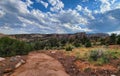 Hiking Colorado National Monument near Grand Junction Colorado Royalty Free Stock Photo