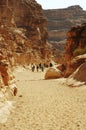 Hiking in the Colorful canyon