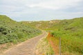 Hiking and cycling trail thorugh the Dunes of Scheveningen