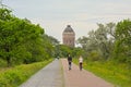 Hiking and cycling trail thorugh the Dunes of Scheveningen