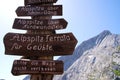 Hiking Bavarian Alps Royalty Free Stock Photo