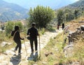 Hiking in Deoria Tal.