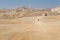 Hiking in Dead Sea area in Israel