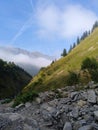 Hiking on the E5- allgauer alps south germany