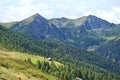 Hiking in Goldeck Austria; valley views; panorama