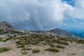 Hiking on the GR 221 in Tramuntana, Mallorca, Spain Royalty Free Stock Photo