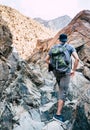 Hiking in Hajar Mountains in UAE