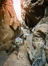 Hiking in Hajar Mountains in UAE