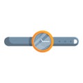 Hiking handwatch icon, cartoon style Royalty Free Stock Photo