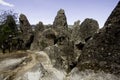 Hiking, Hanging Rock reserve, Victoria, Australia Royalty Free Stock Photo