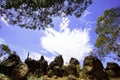 Hiking, Hanging Rock reserve, Victoria, Australia Royalty Free Stock Photo