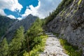 Obstanser Lake Hiking Itinerary on Carnic Alps East Tyrol Austria