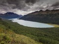 Hiking Lake Eklutna in Alaska