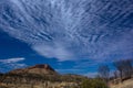 Hiking Larapinta trail, West MacDonnell Ranges Australia Royalty Free Stock Photo