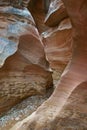 Hiking Little Wild Horse Canyon Trail in Utah Royalty Free Stock Photo