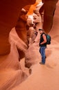 Hiking Lower Antelope Canyon