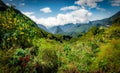 Hiking the Manfatte, highest mountain of La reunion.