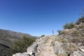 Hiking on Mozarabic trail, Vall de Laguart, Spain