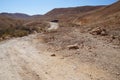 Hiking in Nahal Milhan, South Israel