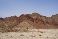 Hiking in Nahal Roded near Eilat, Israel