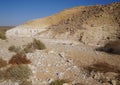 Hiking in Nahal Sharbit, South Israel