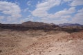 Hiking in Nahal Tzfahot near Eilat, Israel