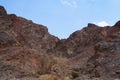 Hiking in Nahal Tzfahot near Eilat, Israel