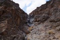 Hiking in Nahal Tzfahot near Eilat, Israel