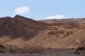 Hiking near Amram Pillars, south Israel