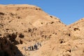 Hiking in Negev desert, Israel