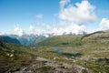 Hiking in the Norwegian mountains