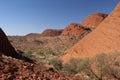 Hiking The Olgas Royalty Free Stock Photo