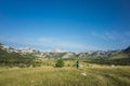 Hiking In Paklenica Velebit Mountains In Croatia Royalty Free Stock Photo