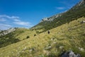 Hiking In Paklenica Velebit Mountains In Croatia Royalty Free Stock Photo