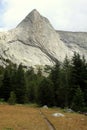 Hiking Path and Granite Wall Wind River Range