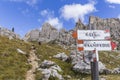 Hiking path in Mountains