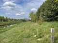 Hiking path next to Marienberg vechtkanaal