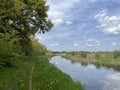 Hiking path next to Marienberg vechtkanaal