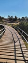 Hiking the path less traveled and wooden bridges in Colorado