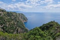 Hiking portofino san fruttuoso trail by the sea landscape