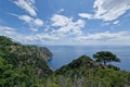 Hiking portofino san fruttuoso trail by the sea landscape