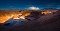 Hiking Reflection Canyon Lake Powell Utah Royalty Free Stock Photo