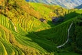 Longsheng Ping An Rice Terraces, China Royalty Free Stock Photo