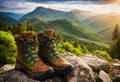 Hiking shoes for cross-country travel