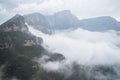 Hiking in the Simien Mountains, Ethiopia Royalty Free Stock Photo