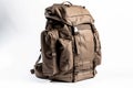 Hiking survival backpack vacation fashion. Generate Ai