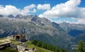 Hiking to Argentiere glacier, Alps, France