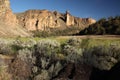 Hiking to the north west part of Smith rock state park to view Monkey face.
