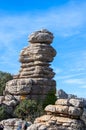 Hiking the Torcal de Antequerra National Park, limestone rock formations